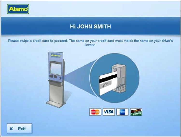 Credit Card for Car Hire Deposit